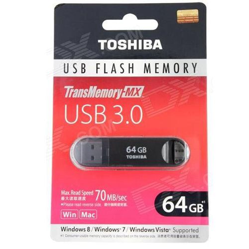 toshiba USB 3.0 64 GB Pen Drive (1 year warranty)